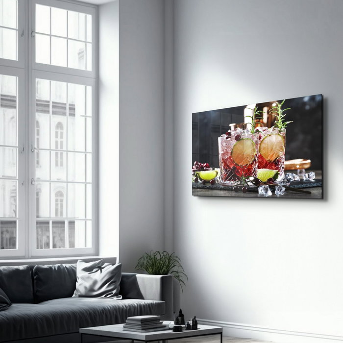 Wallity Pintura Decorativa de Vidrio Templado Multicolor 46 x 72 cm Wallity Pintura Decorativa de Vidrio Templado Multicolor 46 x 72 cm